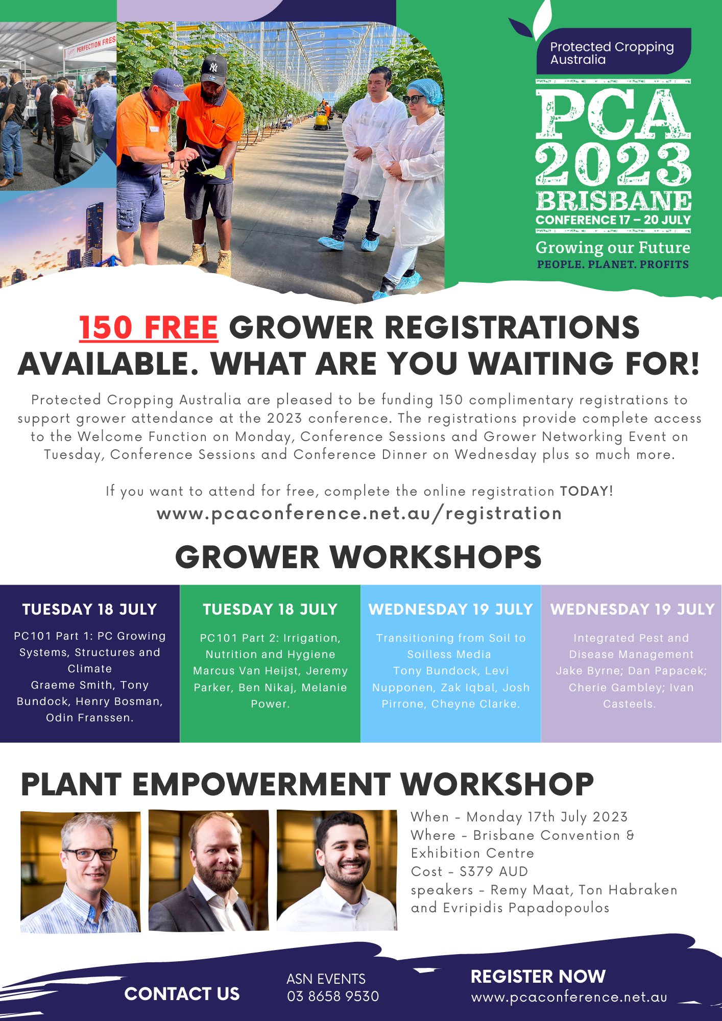 Protected Cropping Austalia – Brisbane Conference and Exhibition