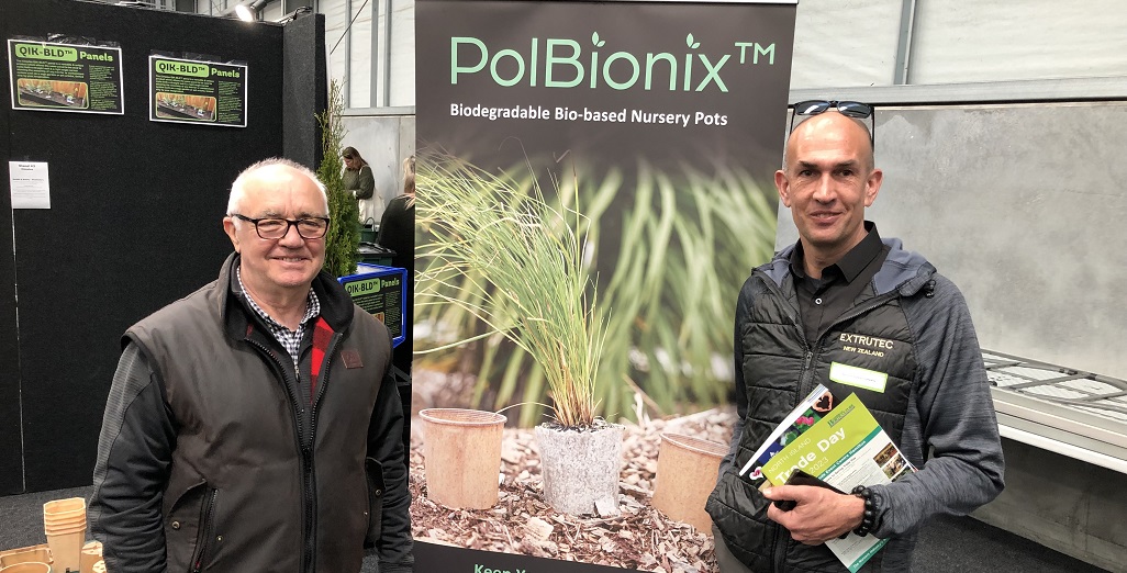 Extrutec’s Joe Wiid explains the connection with Polbionix and providing raw material for compostable pots.